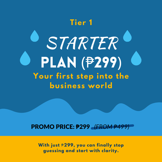 Tier 1 – Starter Plan | Purified Water Station Business Plan (Digital Download)